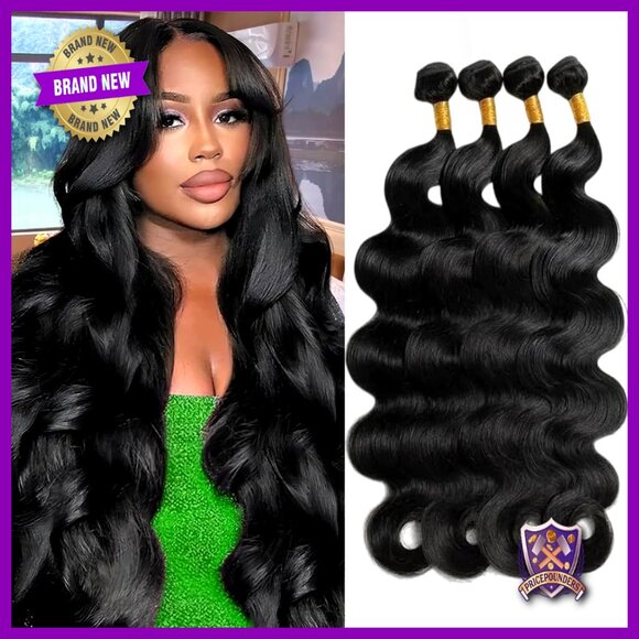 12A Brazilian Human Hair Bundles Body Wave 16-22 Inches 100g/Bundle main image 4